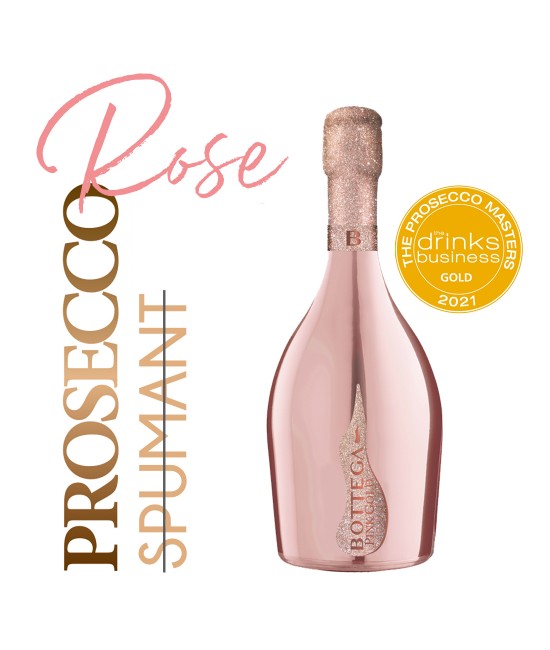 Bottega Pink Gold Prosecco Rose 0.75L Bottega Pink Gold Prosecco Rose 0.75L
