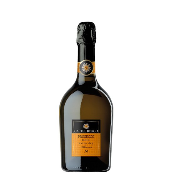 Castel Borgo Prosecco Millesimato Extra Dry DOC 0.75L - 1