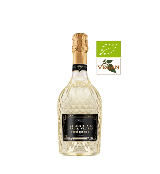 Corvezzo Diamas Prosecco Organic Extra Dry 0.75L - 1