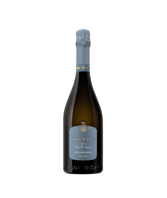 Nani Rizzi Valdobbiadene Prosecco Superiore Quattro Lune DOCG Extra Brut 0.75L Nani Rizzi Valdobbiadene Prosecco Superiore Quattro Lune DOCG Extra Brut 0.75L