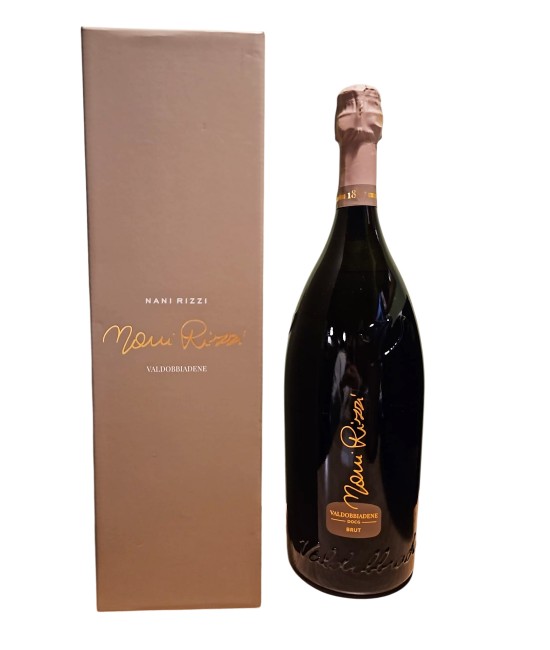 Nani Rizzi Valdobbiadene Prosecco Superiore DOCG Brut Cutie Magnum 1.5L PROSECCO - Nani Rizzi Valdobbiadene Prosecco Superiore DOCG Brut Cutie Magnum 1.5L
