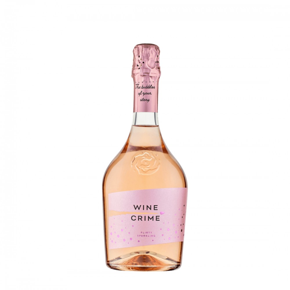 Domeniile Cuza Wine Crime Spumant Rose Dulce 0.75L