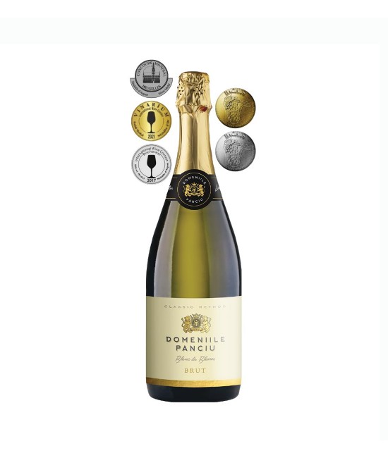 Domeniile Panciu Spumant Blanc de Blancs 0.75L  Domeniile Panciu Spumant Blanc de Blancs 0.75L