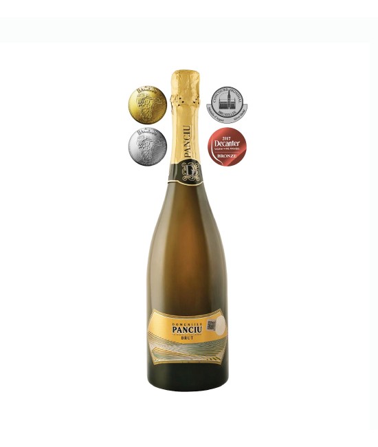 Domeniile Panciu Spumant Classic Brut 0.75L  Domeniile Panciu Spumant Classic Brut 0.75L