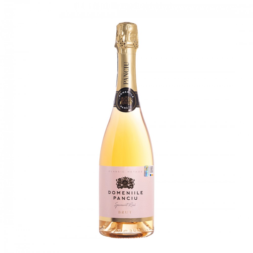 Domeniile Panciu Spumant Rose Brut 0.75L 