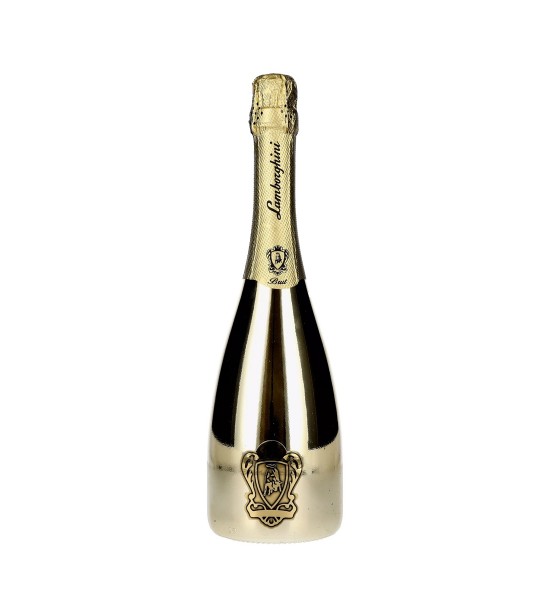 Lamborghini Spumante Gold Bottle Brut 0.75L - 1