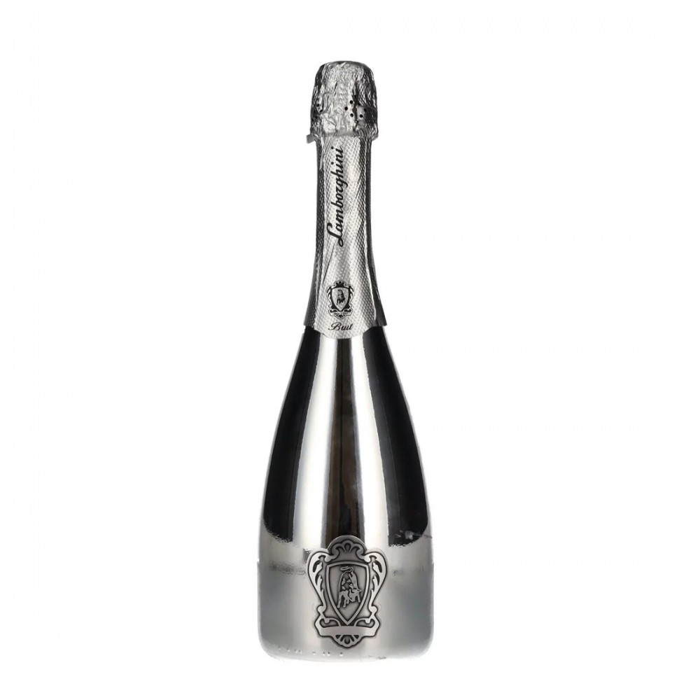 Lamborghini Spumante Platinum Bottle Brut 0.75L Lamborghini Spumante Platinum Bottle Brut 0.75L
