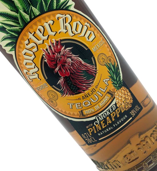 Rooster Rojo Smoked Anejo Pineapple Tequila 0.7L - 1