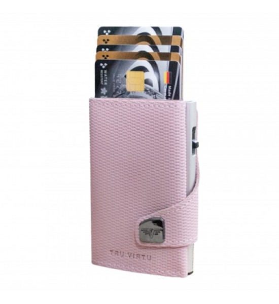 Tru Virtu Portofel Click Slide Rhombus Rose Silver Tru Virtu Portofel Click Slide Rhombus Rose Silver
