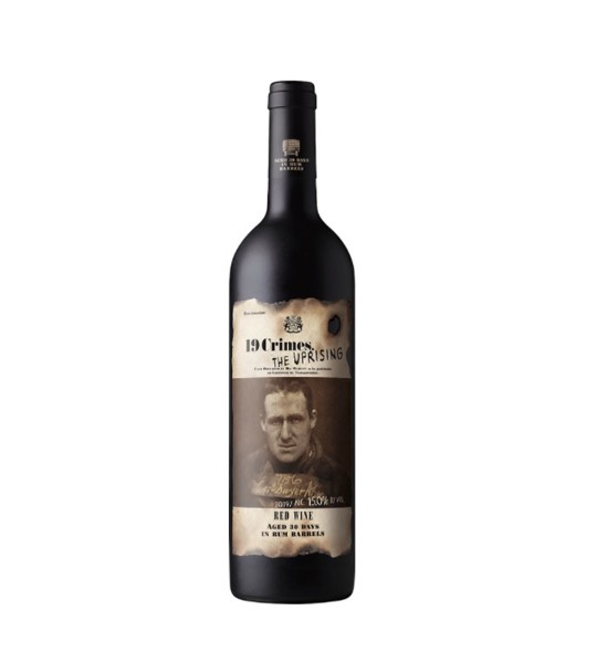 19 Crimes The Uprising Red Wine Part Aged in Rum Barrels - Vin Rosu Sec - Australia - 0.75L - 1