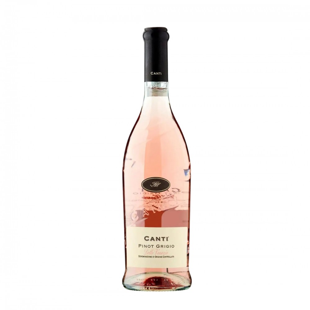 Canti Pinot Grigio Delle Venezie - Vin Rose Sec - Italia - 0.75L Canti Pinot Grigio Delle Venezie - Vin Rose Sec - Italia - 0.75L