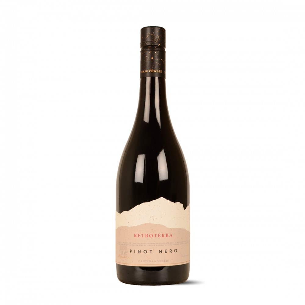 Cantina di Veglie Retroterra Pinot Nero Puglia IGT - Vin Rosu Sec - Italia - 0.75L Cantina di Veglie Retroterra Pinot Nero Puglia IGT - Vin Rosu Sec - Italia - 0.75L