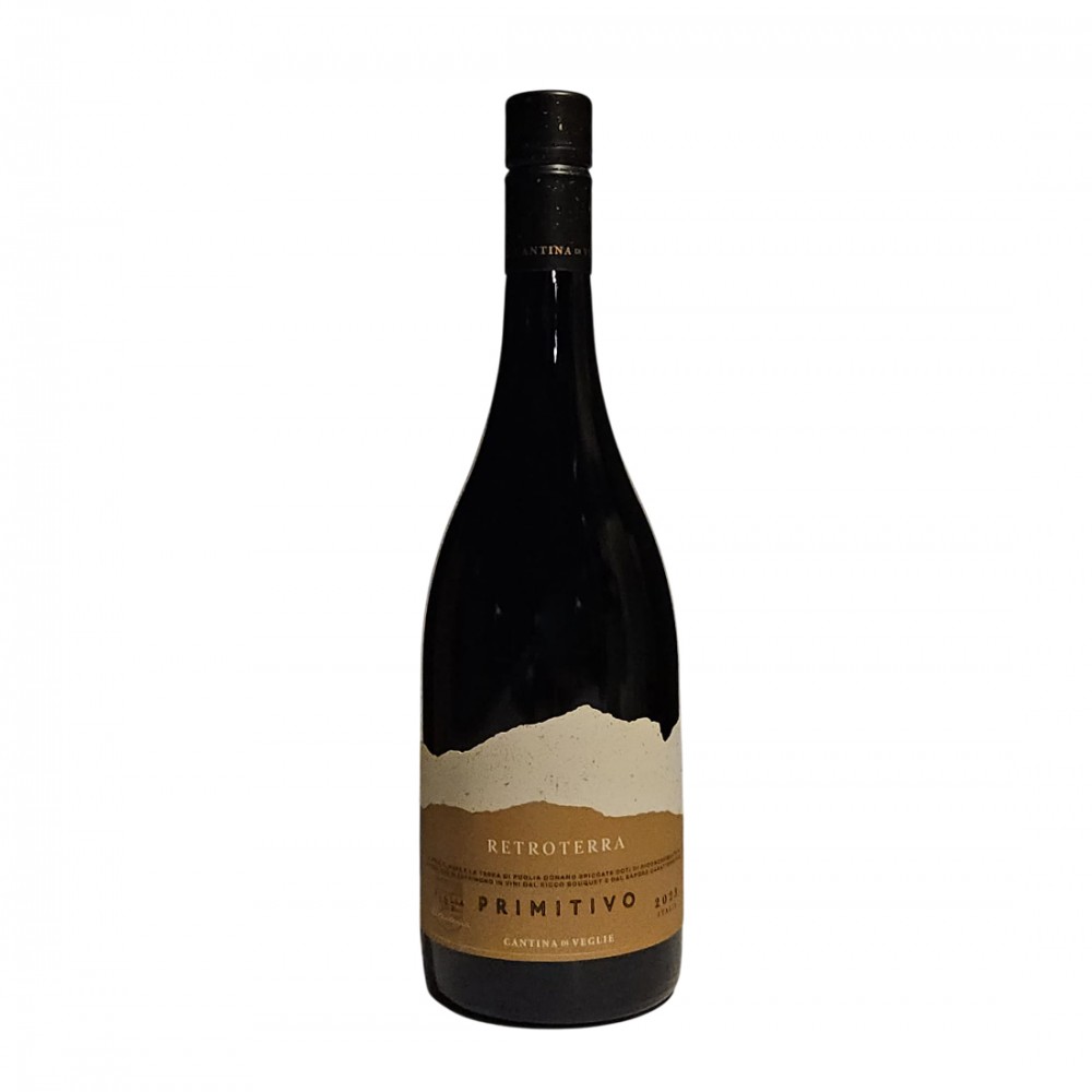Cantina di Veglie Retroterra Primitivo Puglia IGP - Vin Rosu Sec - Italia - 0.75L Cantina di Veglie Retroterra Primitivo Puglia IGP - Vin Rosu Sec - Italia - 0.75L