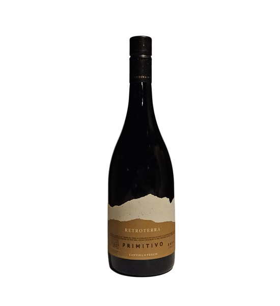 Cantina di Veglie Retroterra Primitivo Puglia IGP - Vin Rosu Sec - Italia - 0.75L - 1