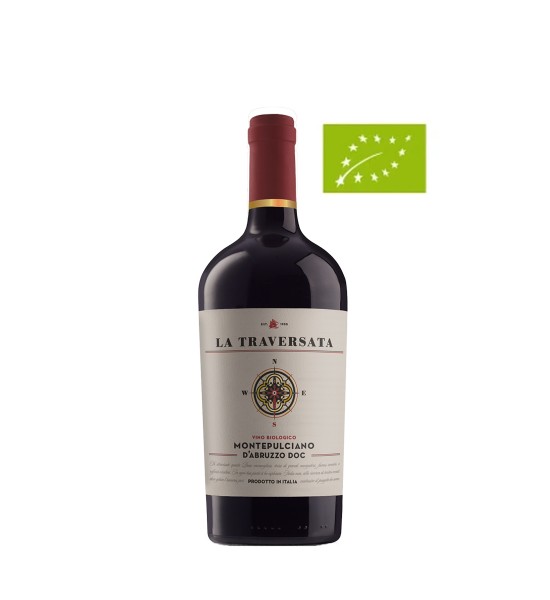 Corvezzo La Traversata Organic Montepulciano D'abruzzo - Vin Rosu Sec - Italia - 0.75L - 1