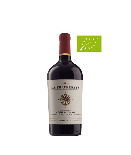 Corvezzo La Traversata Organic Montepulciano D'abruzzo - Vin Rosu Sec - Italia - 0.75L SUPER CAMPANIE LUNA DECEMBRIE - Corvezzo La Traversata Organic Montepulciano D'abruzzo - Vin Rosu Sec - Italia - 0.75L