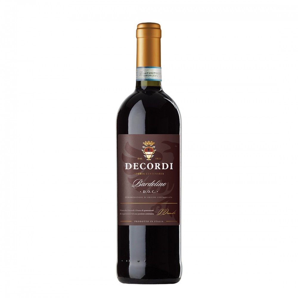 Decordi Bardolino DOC - Vin Rosu Sec - Italia - 0.75L