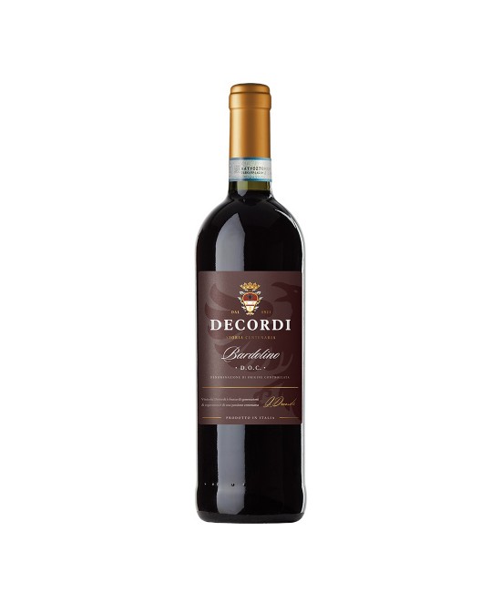 Decordi Bardolino DOC - Vin Rosu Sec - Italia - 0.75L Decordi Bardolino DOC - Vin Rosu Sec - Italia - 0.75L
