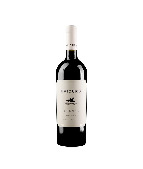 Epicuro Aglianico Puglia IGP - Vin Rosu Sec - Italia - 0.75L VINURI EPICURO - Epicuro Aglianico Puglia IGP - Vin Rosu Sec - Italia - 0.75L