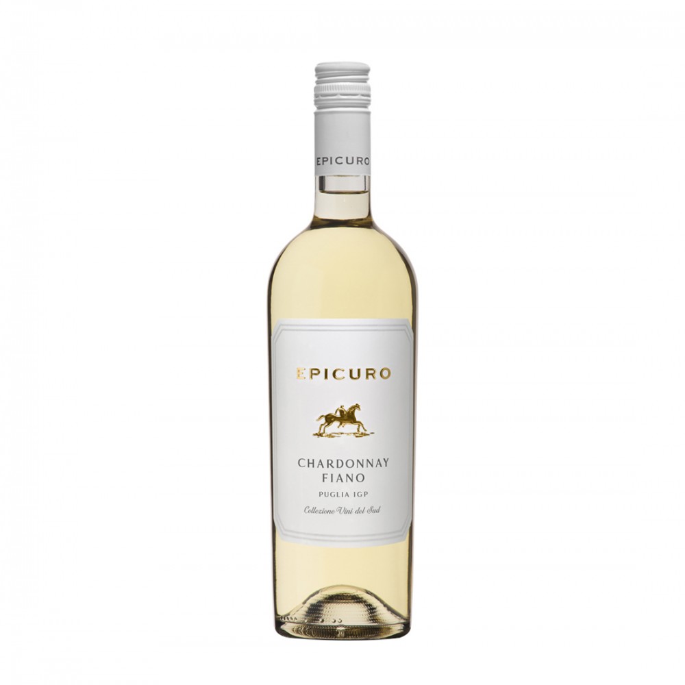 Epicuro Chardonnay Fiano Puglia IGP - Vin Alb Sec - Italia - 0.75L Epicuro Chardonnay Fiano Puglia IGP - Vin Alb Sec - Italia - 0.75L