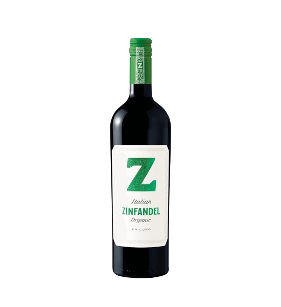 Epicuro Zinfandel Organic Puglia - Vin Rosu Sec - Italia - 0.75L - 1