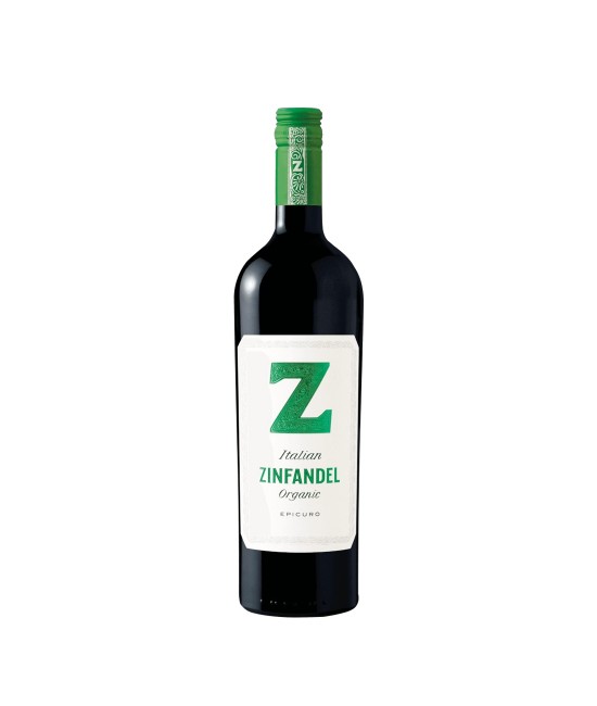 Epicuro Zinfandel Organic Puglia - Vin Rosu Sec - Italia - 0.75L VINURI EPICURO - Epicuro Zinfandel Organic Puglia - Vin Rosu Sec - Italia - 0.75L