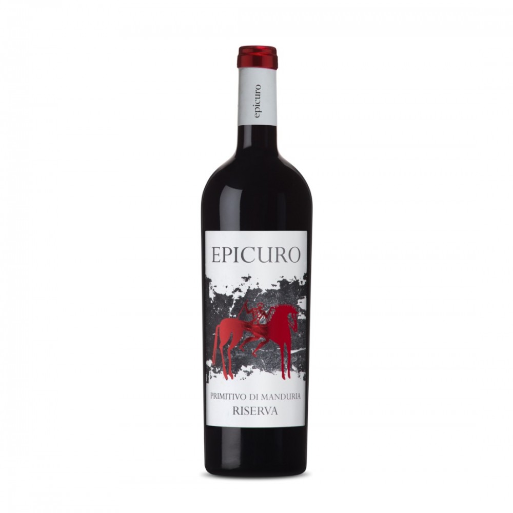Epicuro Primitivo di Manduria Riserva - Vin Rosu Sec - Italia - 0.75L Epicuro Primitivo di Manduria Riserva - Vin Rosu Sec - Italia - 0.75L