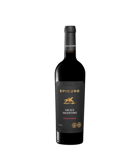 Epicuro Salice Salentino DOP Aged in Oak- Vin Rosu Sec - Italia - 0.75L VINURI EPICURO - Epicuro Salice Salentino DOP Aged in Oak- Vin Rosu Sec - Italia - 0.75L