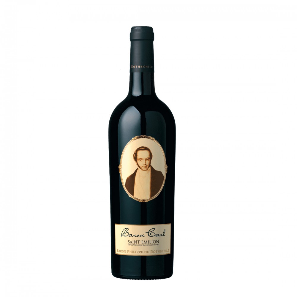 Baron Philippe de Rothschild Carl Saint Emilion - Vin Rosu Sec - Franta - 0.75L Baron Philippe de Rothschild Carl Saint Emilion - Vin Rosu Sec - Franta - 0.75L