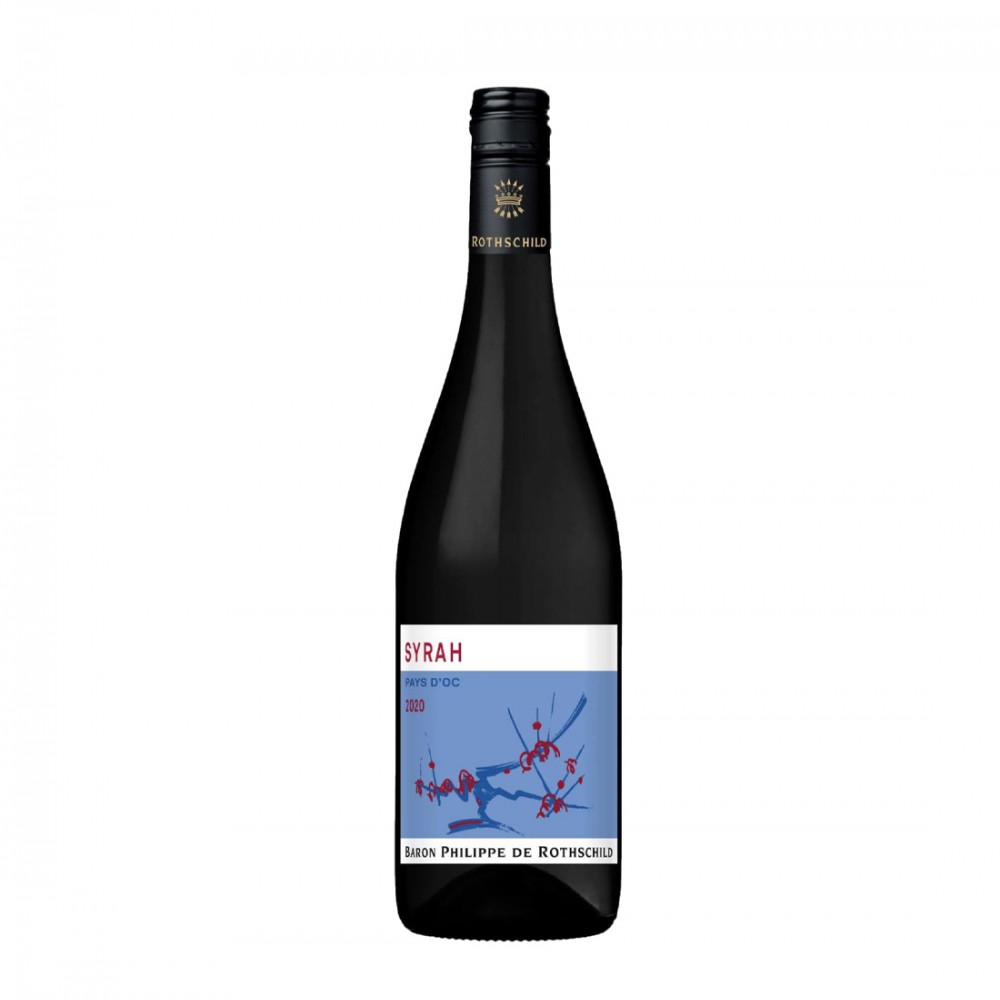 Baron Philippe de Rothschild Syrah Pays D'oc - Vin Rosu Sec - Franta - 0.75L Baron Philippe de Rothschild Syrah Pays D'oc - Vin Rosu Sec - Franta - 0.75L