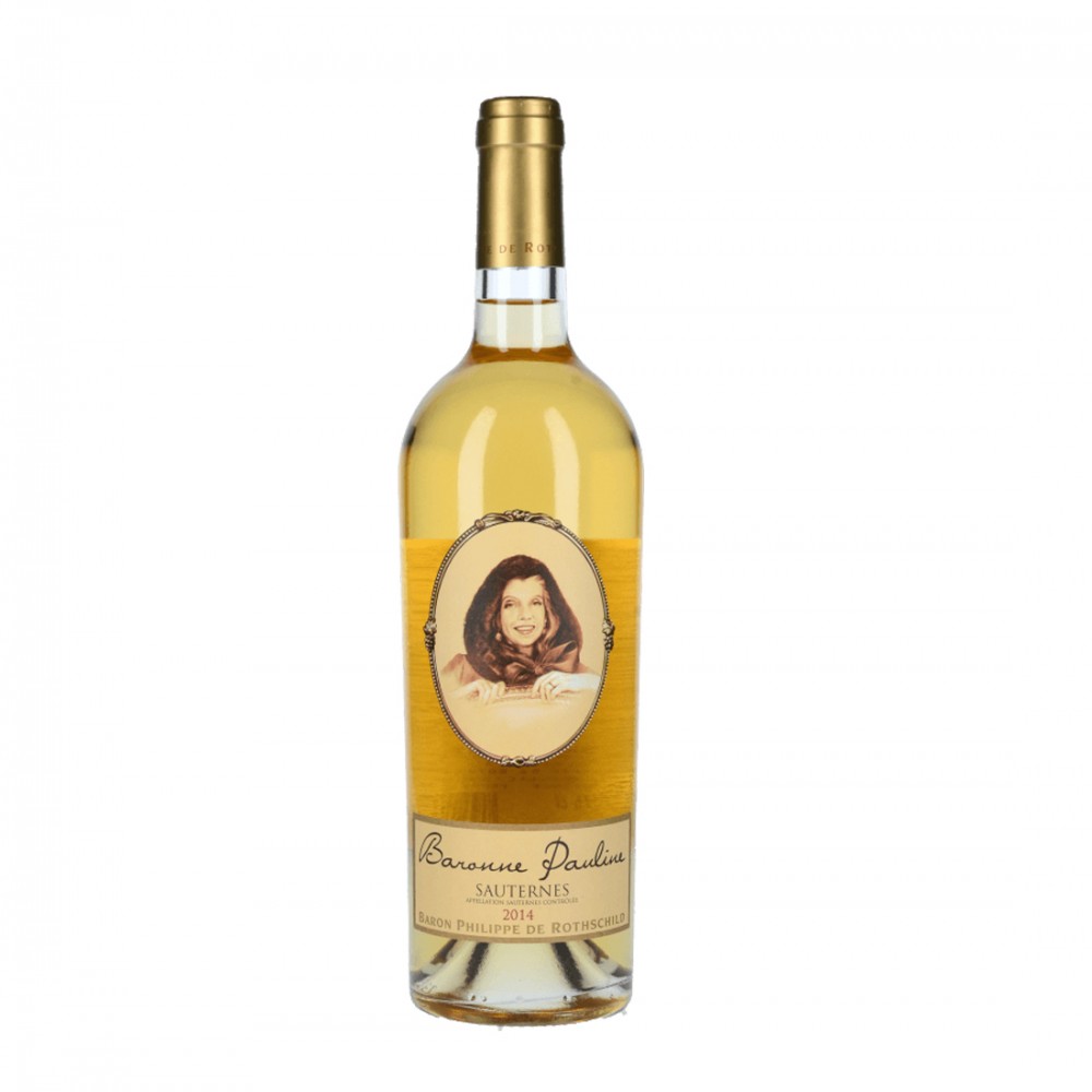 Baron Philippe de Rothschild Baronne Pauline Sauternes - Vin Alb Sec - Franta - 0.75L Baron Philippe de Rothschild Baronne Pauline Sauternes - Vin Alb Sec - Franta - 0.75L