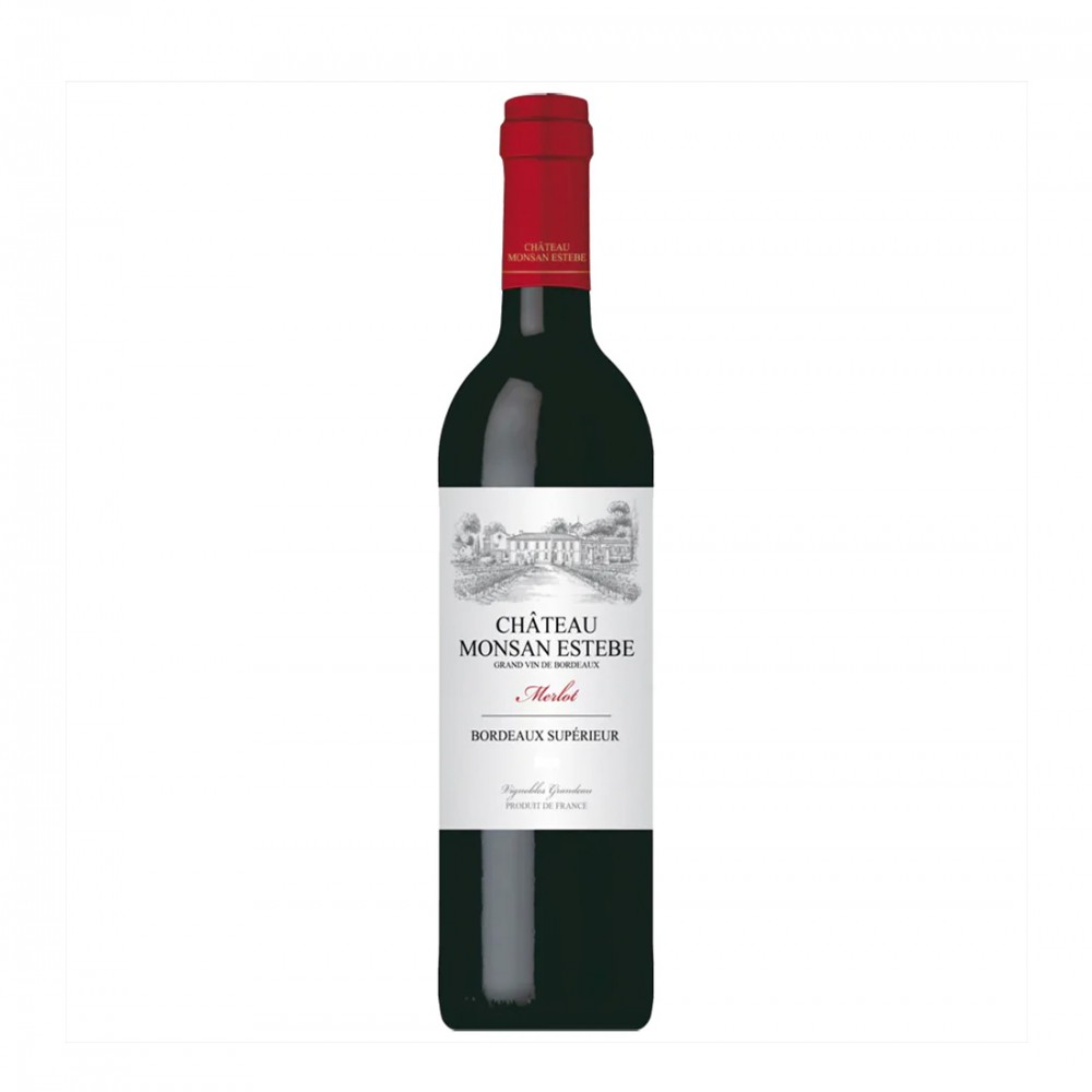 Chateau Monsan Estebe Bordeaux Superieur - Vin Rosu Sec - Franta - 0.75L Chateau Monsan Estebe Bordeaux Superieur - Vin Rosu Sec - Franta - 0.75L