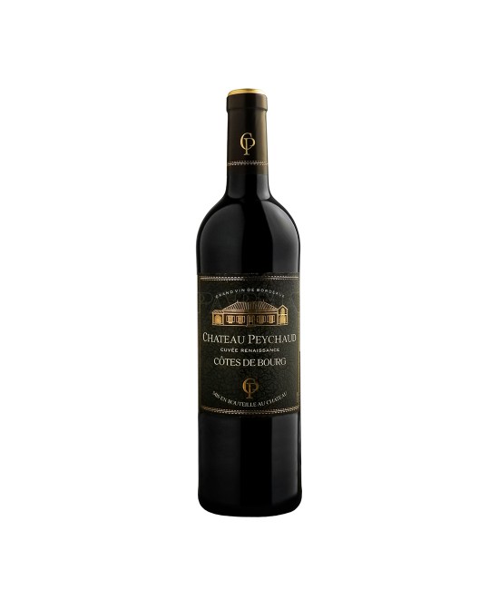 Chateau Peychaud Cuvee Renaissance Cotes de Bourg Rouge - Vin Rosu Sec - Franta - 0.75L VINURI - Chateau Peychaud Cuvee Renaissance Cotes de Bourg Rouge - Vin Rosu Sec - Franta - 0.75L