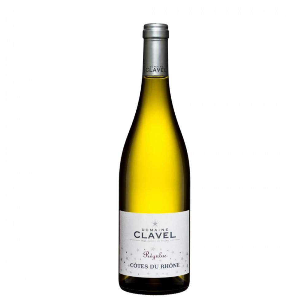 Domaine Claire Clavel Cotes du Rhone Regulus Blanc - Vin Alb Sec - Franta - 0.75L Domaine Claire Clavel Cotes du Rhone Regulus Blanc - Vin Alb Sec - Franta - 0.75L