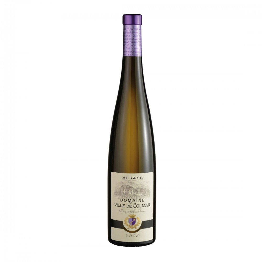 Domaine Ville de Colmar Muscat D'Alsace - Vin Alb Sec - Franta - 0.75L Domaine Ville de Colmar Muscat D'Alsace - Vin Alb Sec - Franta - 0.75L