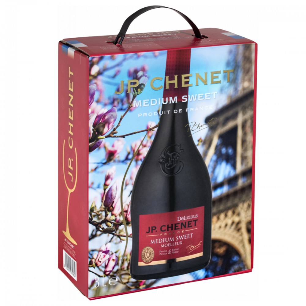JP Chenet Delicious Red Medium Sweet IGP - Vin Rosu Dulce - Franta - 3L JP Chenet Delicious Red Medium Sweet IGP - Vin Rosu Dulce - Franta - 3L