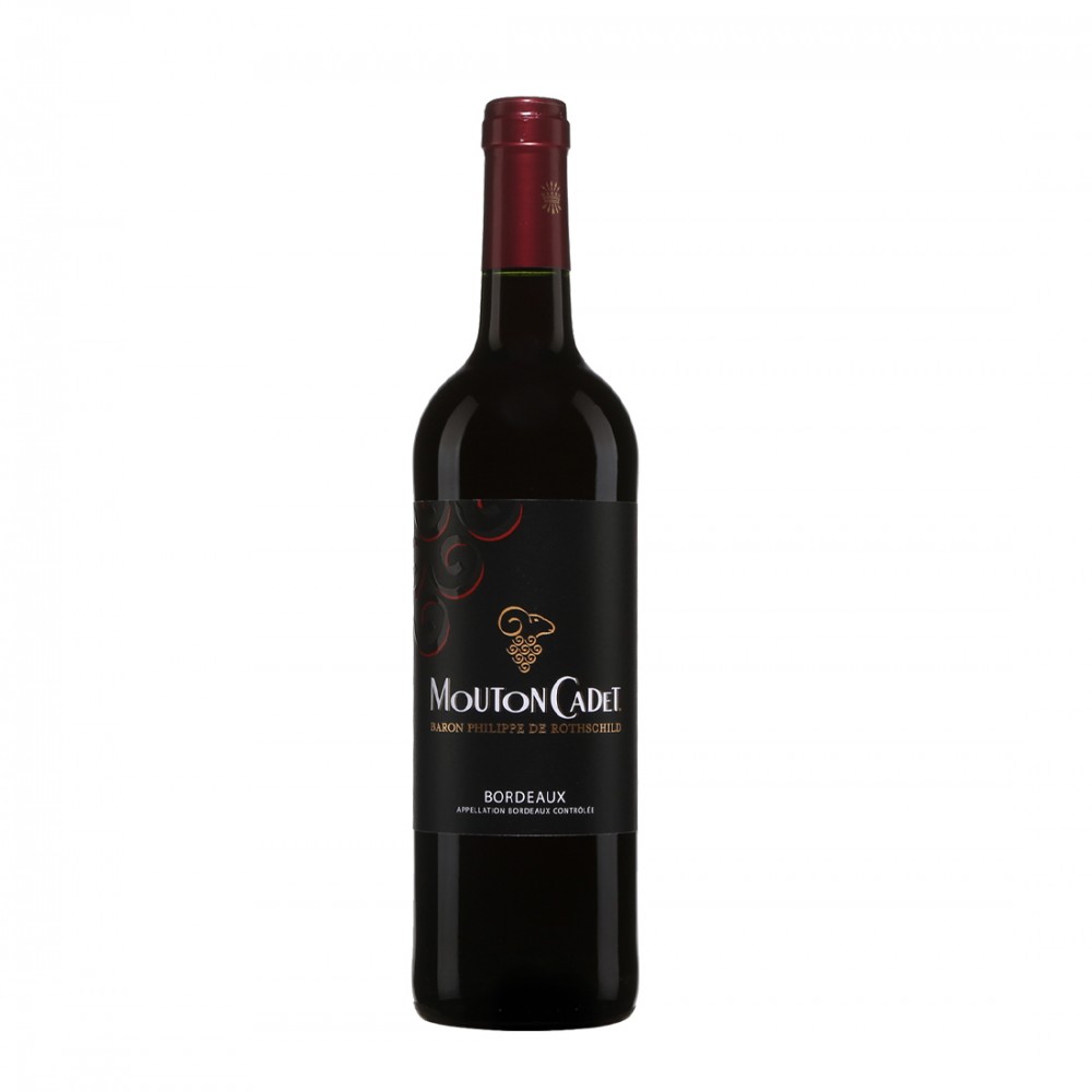 Mouton Cadet Cabernet Franc, Cabernet Sauvignon & Merlot Bordeaux - Vin Rosu Sec - Franta - 0.75L Mouton Cadet Cabernet Franc, Cabernet Sauvignon & Merlot Bordeaux - Vin Rosu Sec - Franta - 0.75L