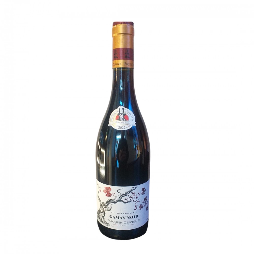 Pasquier Desvignes Vin du Beaujolais Gamay Noir - Vin Rosu Sec - Franta - 0.75L Pasquier Desvignes Vin du Beaujolais Gamay Noir - Vin Rosu Sec - Franta - 0.75L