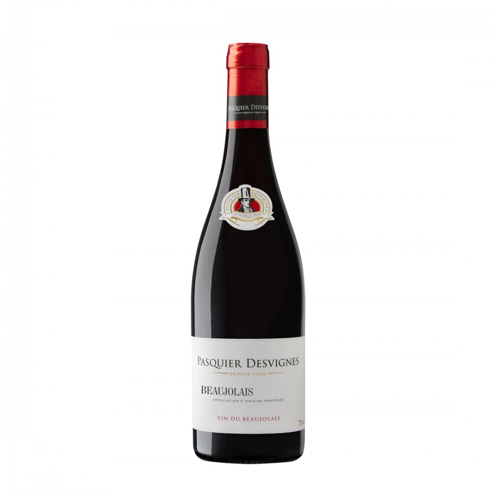 Pasquier Desvignes Beaujolais - Vin Rosu Sec - Franta - 0.75L Pasquier Desvignes Beaujolais - Vin Rosu Sec - Franta - 0.75L