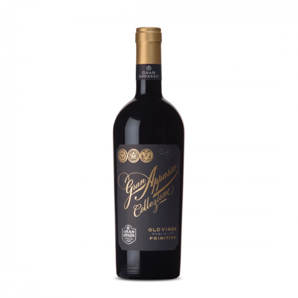 Gran Appasso Primitivo Collezione Old Vines Puglia Igp - Vin Rosu Sec - Italia - 0.75L Gran Appasso Primitivo Collezione Old Vines Puglia Igp - Vin Rosu Sec - Italia - 0.75L