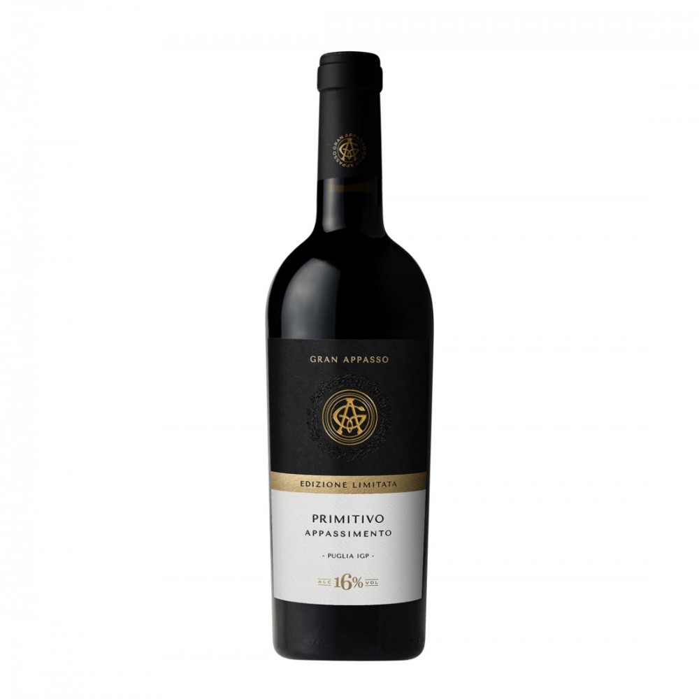 Gran Appasso Primitivo Appassimento IGP - Vin Rosu Sec - Italia - 0.75L Gran Appasso Primitivo Appassimento IGP - Vin Rosu Sec - Italia - 0.75L