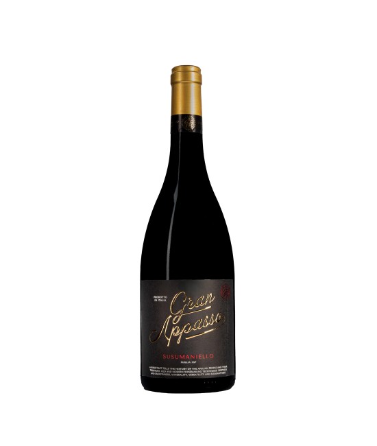 Gran Appasso Susumaniello Puglia Igp - Vin Rosu Sec - Italia - 0.75L VINURI GRAN APPASSO - Gran Appasso Susumaniello Puglia Igp - Vin Rosu Sec - Italia - 0.75L
