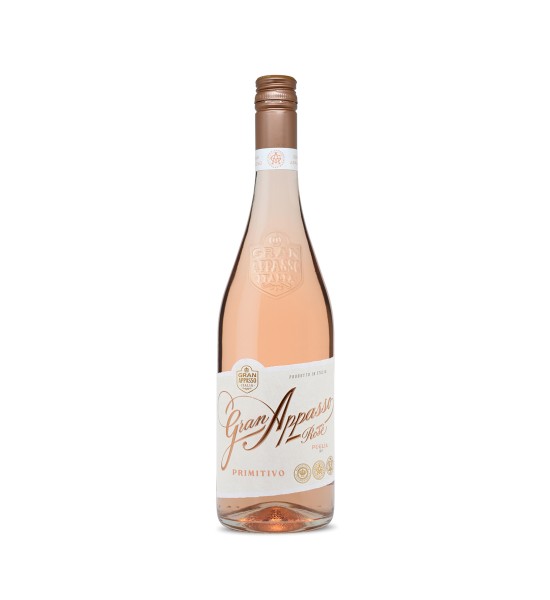 Gran Appasso Rosato Puglia Igp - Vin Rose Sec - Italia - 0.75L - 1