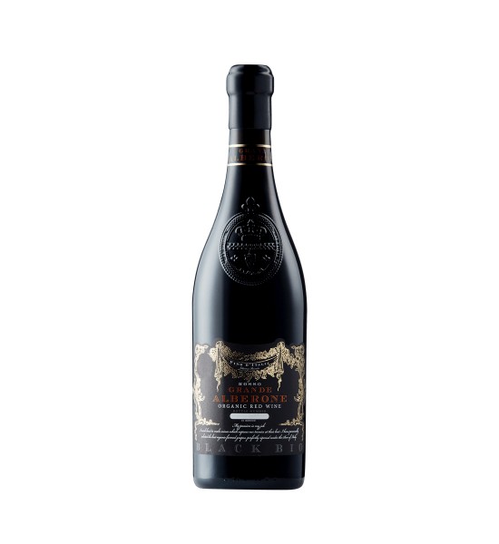 Grande Alberone Black Bio Organic Red Wine - Vin Rosu Sec - Italia - 0.75L - 1