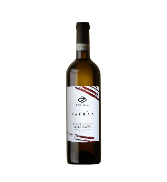 La Bollina Safran Pinot Grigio delle Venezie DOC - Vin Sec Alb - Italia - 0.75L - 1