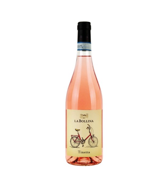 La Bollina Tinetta Chiaretto Nebbiolo Monferrato DOC - Vin Rose Sec - Italia - 0.75L - 1