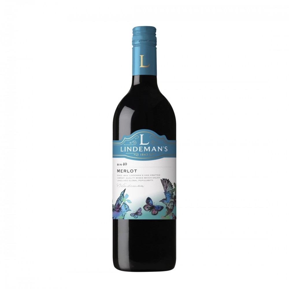 Lindemans Bin 40 Merlot - Vin Rosu Sec - Australia - 0.75L Lindemans Bin 40 Merlot - Vin Rosu Sec - Australia - 0.75L