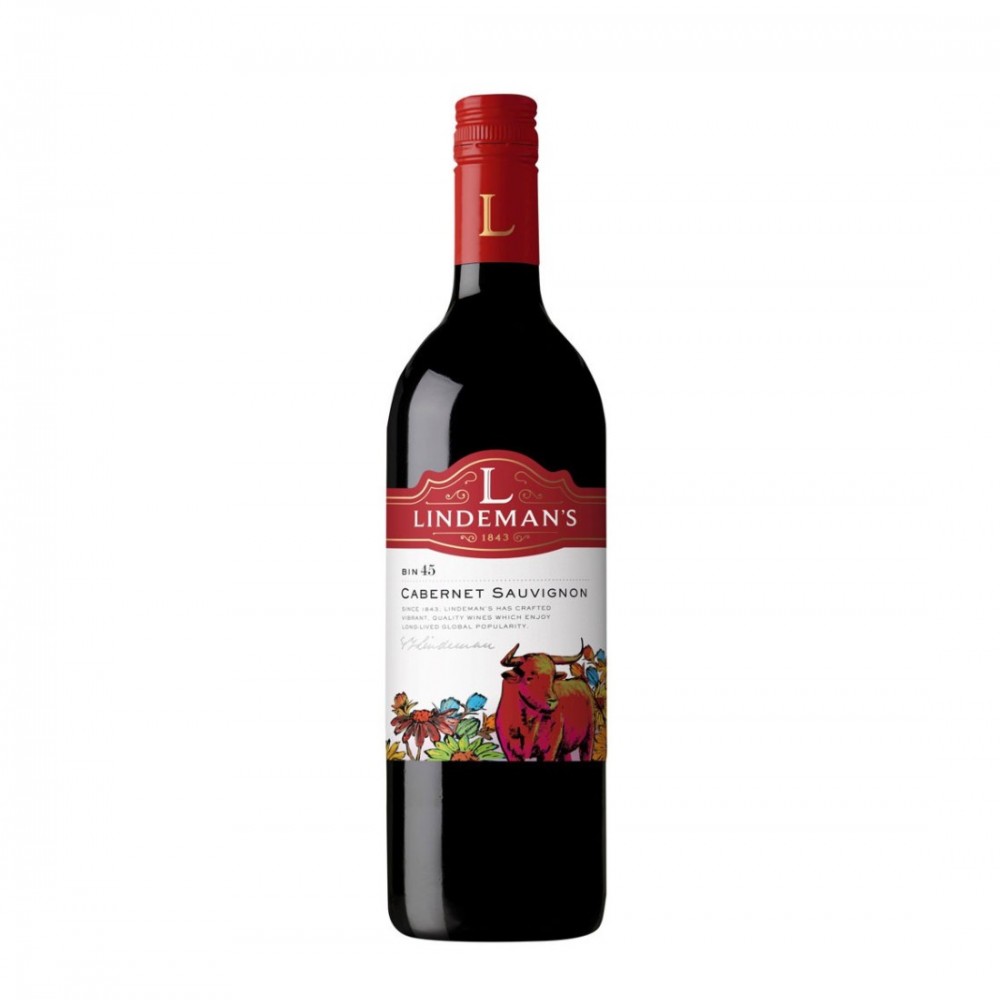 Lindemans Bin 45 Cabernet Sauvignon - Vin Rosu Sec - Australia - 0.75L Lindemans Bin 45 Cabernet Sauvignon - Vin Rosu Sec - Australia - 0.75L