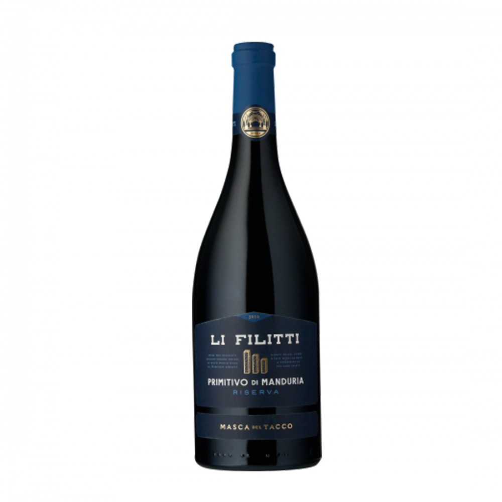 Masca del Tacco Li Filitti Primitivo di Manduria Riserva - Vin Rosu Sec - Italia - 0.75L Masca del Tacco Li Filitti Primitivo di Manduria Riserva - Vin Rosu Sec - Italia - 0.75L