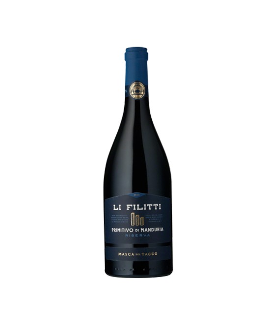 Masca del Tacco Li Filitti Primitivo di Manduria Riserva - Vin Rosu Sec - Italia - 0.75L Masca del Tacco Li Filitti Primitivo di Manduria Riserva - Vin Rosu Sec - Italia - 0.75L